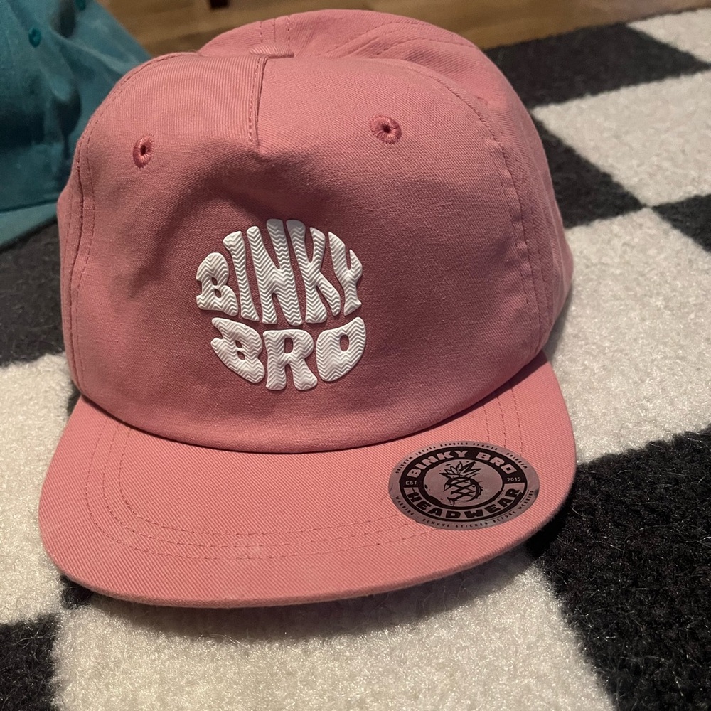 Binky bro pink youth hat worn for 10 minutes
